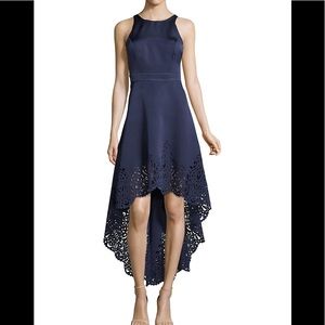 (NWT) Nicole Miller Navy Blue Gown